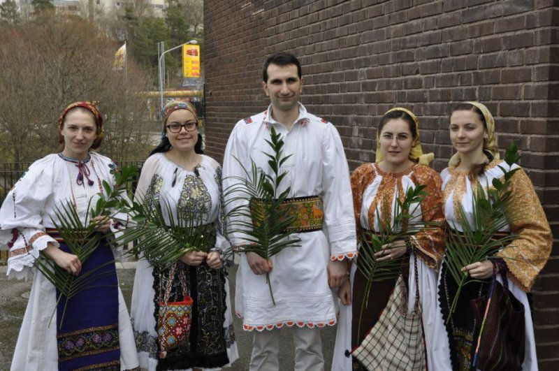 Duminica Floriilor, la Stockholm