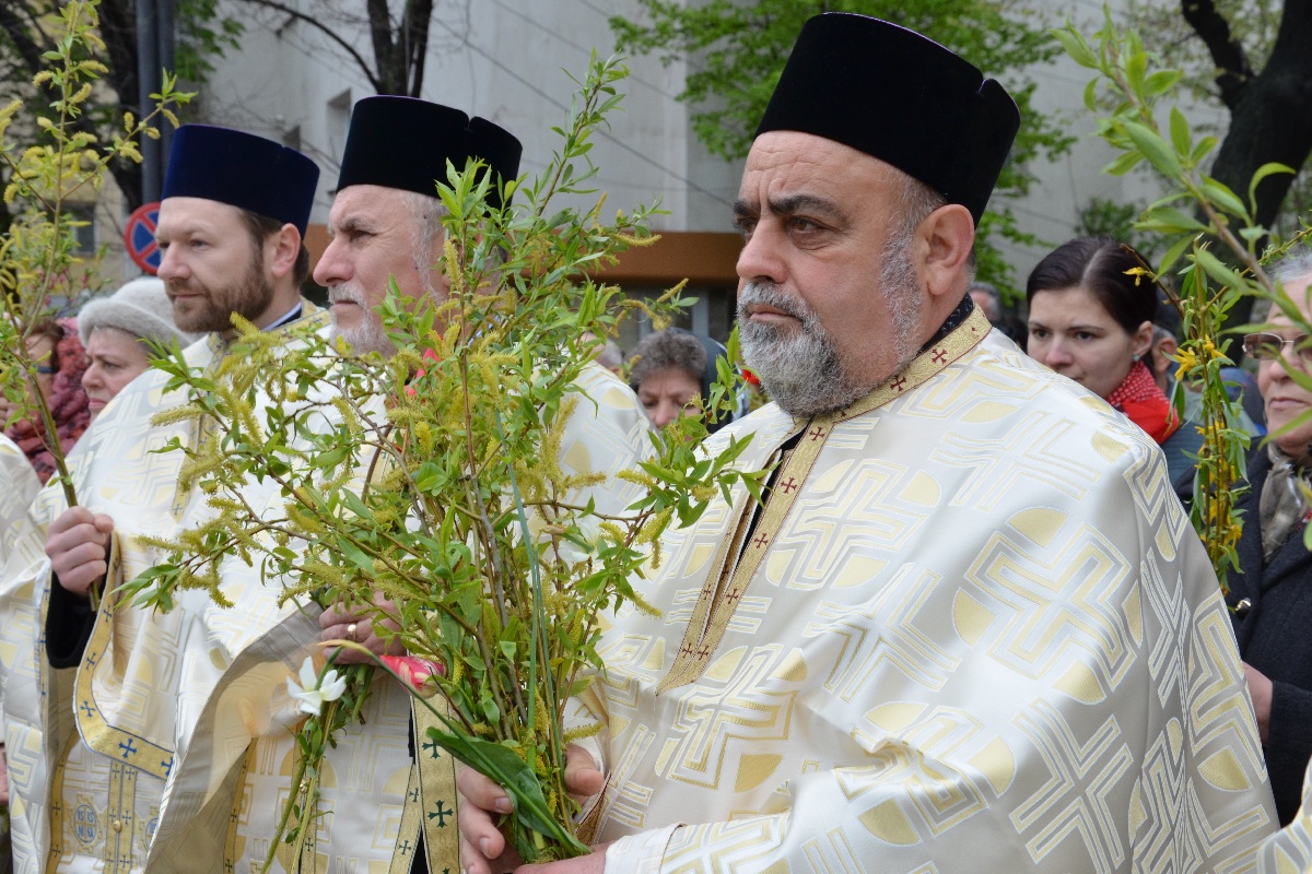 Procesiune de Florii la Iaşi: „Simţi deja momentul Învierii“