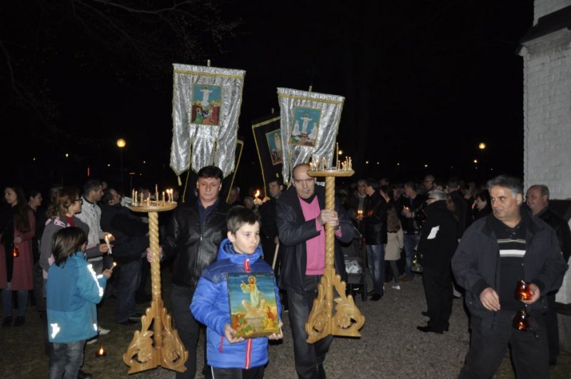 Praznicul Învierii sărbătorit de românii din Europa de Nord