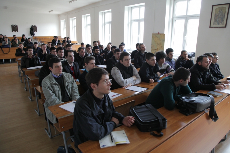 Profesorul Martin Tamcke a vorbit studenţilor de la Sibiu
