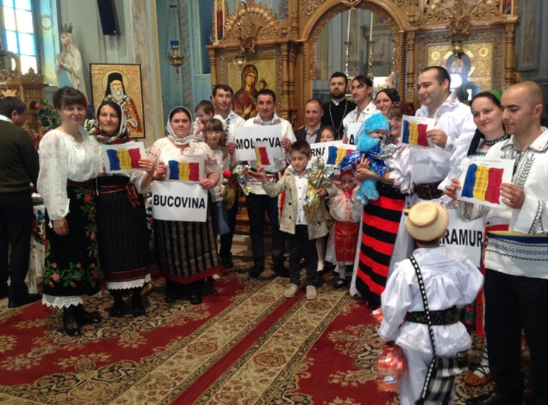 Momente sfinte, în zi de Paşti, la Piacenza