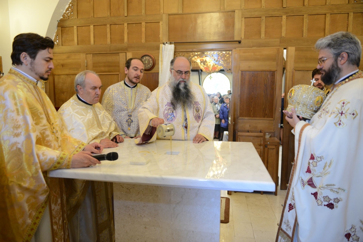 Biserica celui mai mare spital de neurochirugie din România a fost sfinţită