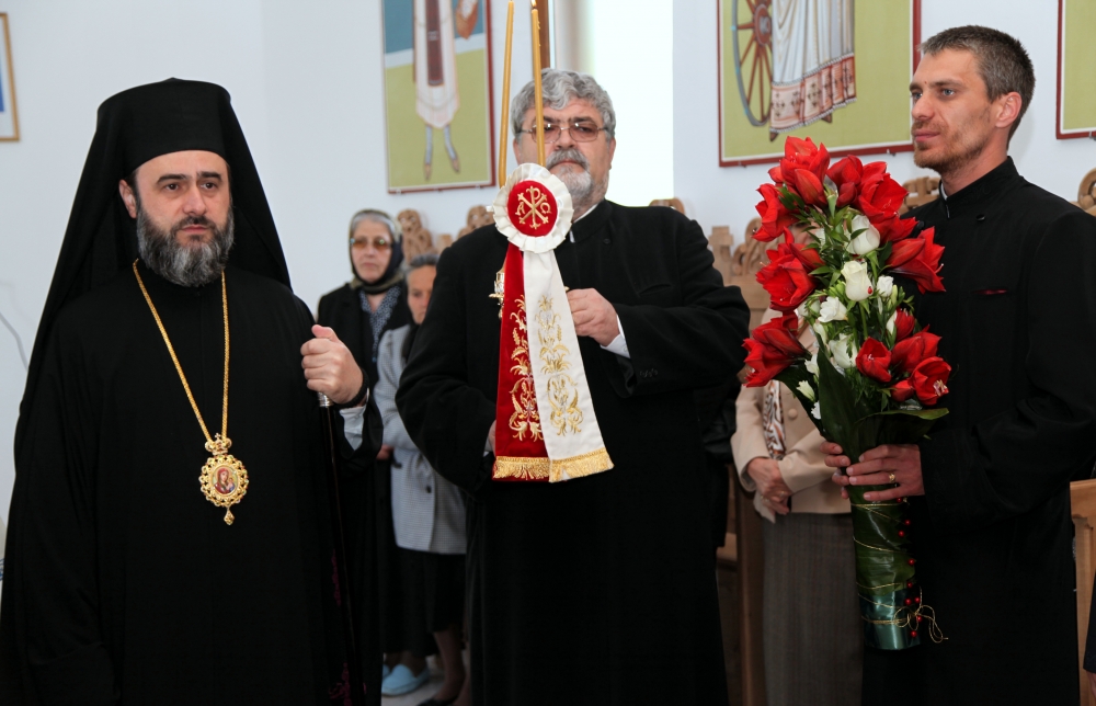 Sfinţirea bisericii Filiei vrâncene Văleni