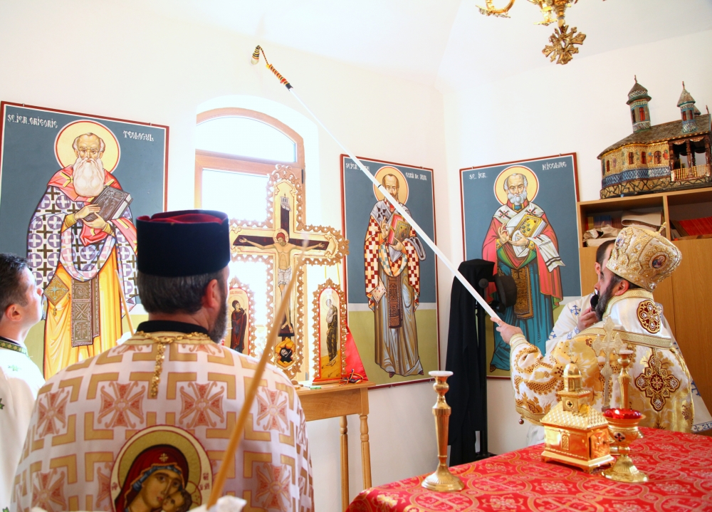 Sfinţirea bisericii Filiei vrâncene Văleni
