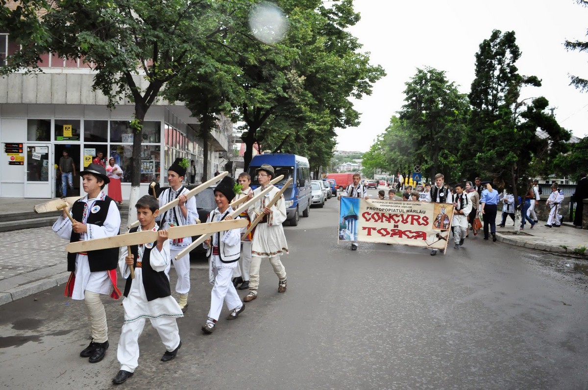 Concurs de toacă la Hârlău