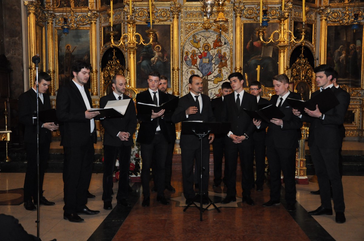 Foto: Constantin Ciofu Buchet de cântări psaltice la Catedrala mitropolitană din Iaşi