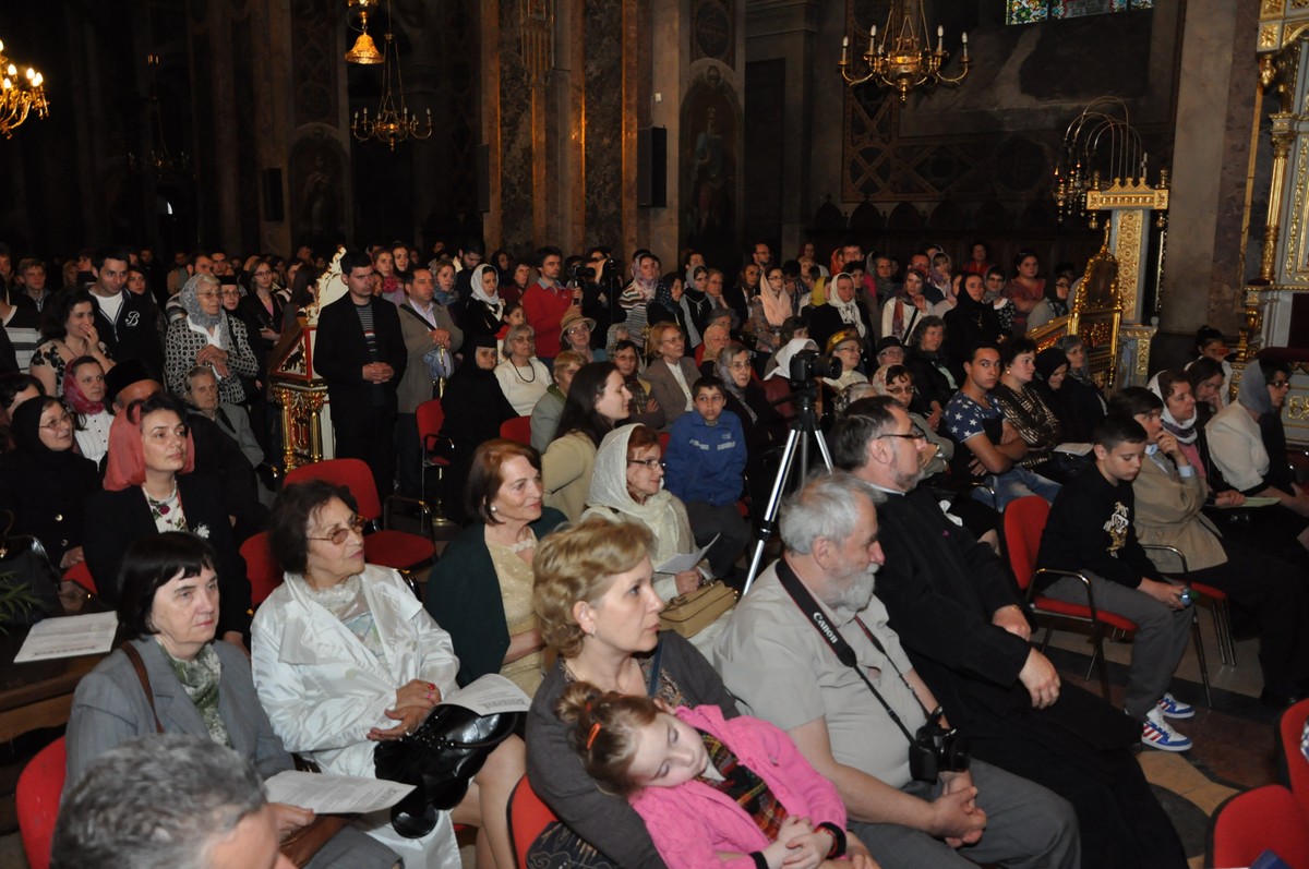 Foto: Constantin Ciofu Buchet de cântări psaltice la Catedrala mitropolitană din Iaşi