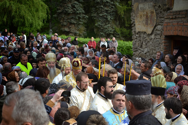 Mănăstirea Prislop şi-a sărbătorit hramul