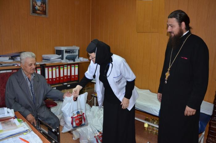 Acţiune social-filantropică la Cabinetul medical „Sf. Ioan rusul&quot; al Episcopiei Giurgiului