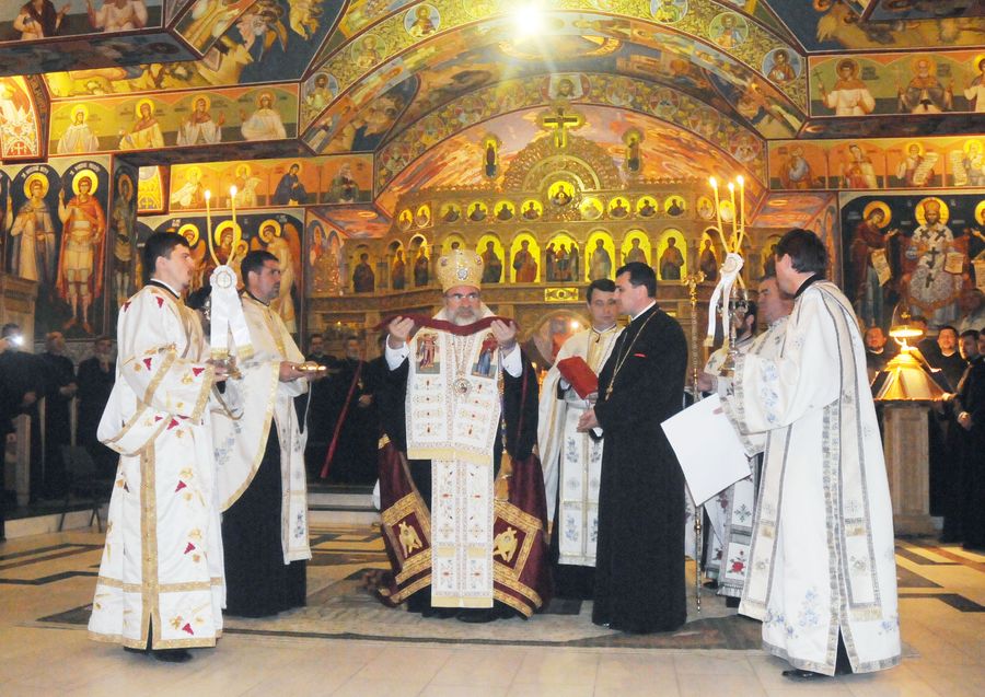 Hirotesia noului protopop al Protopopiatului Bacău