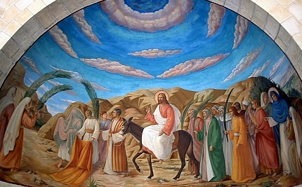 Hristos întotdeauna merge la Ierusalim de Paşti