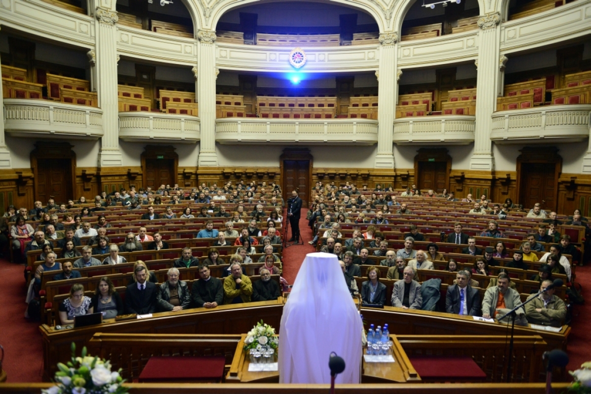 Conferinţa Naţională Unitate dogmatică şi specific naţional în pictura bisericească, la Palatul Patriarhiei