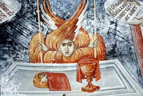 Vedere minunată a Sfintei Împărtășanii