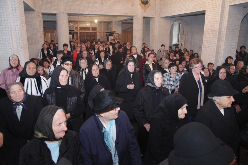 Sfintire de iconostas la Slimnic