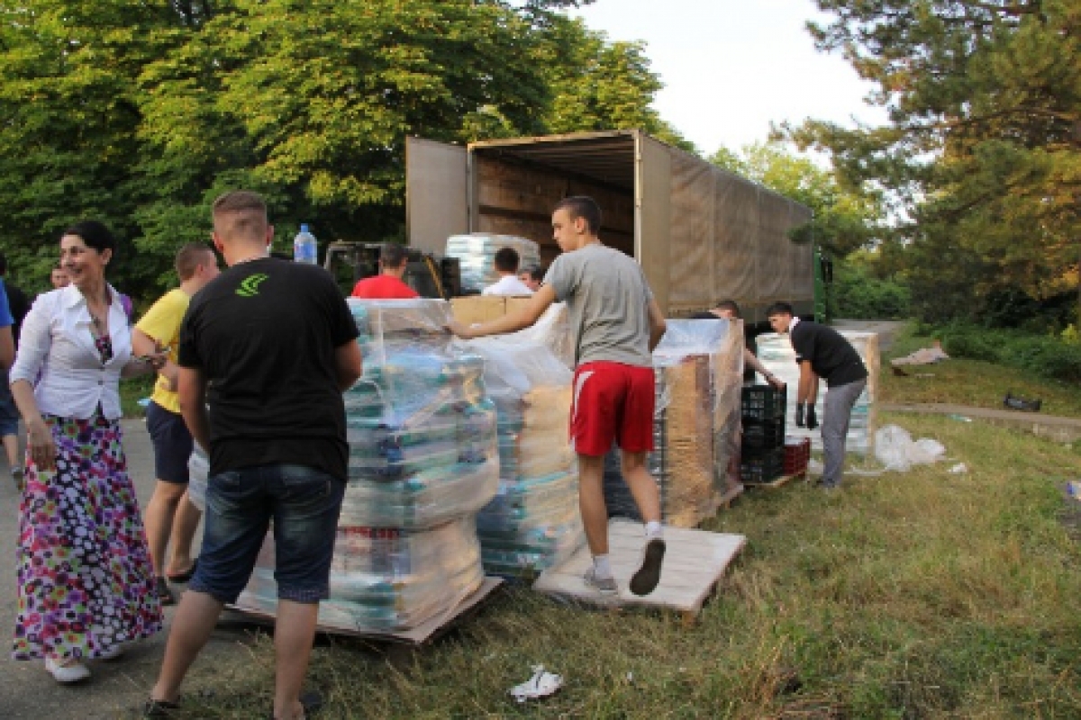 Asistenţă umanitară deosebită din partea Bisericii Ortodoxe Române