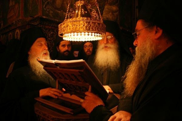 Cântarea „Fericit bărbatul” din timpul Vecerniei