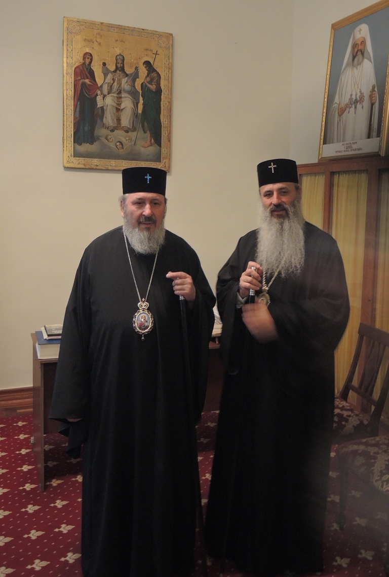 Vizită a Înaltpreasfințitului Teofan în Mitropolia Basarabiei