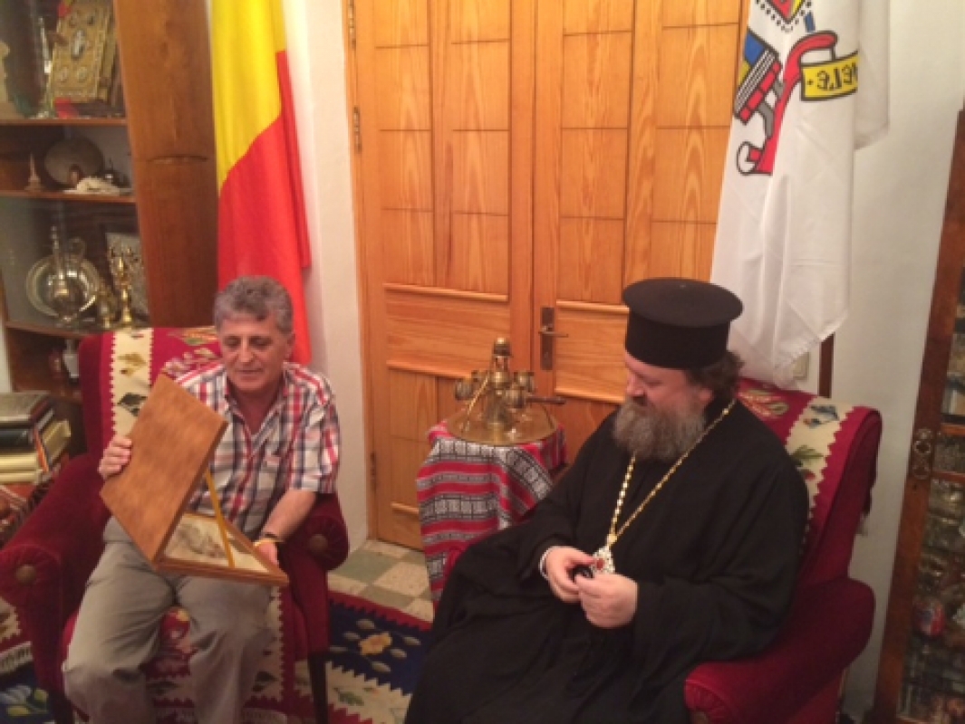 Vizita Ministrului Român al Apărării Naţionale la Reprezentanţa Patriarhiei Române din Ierusalim