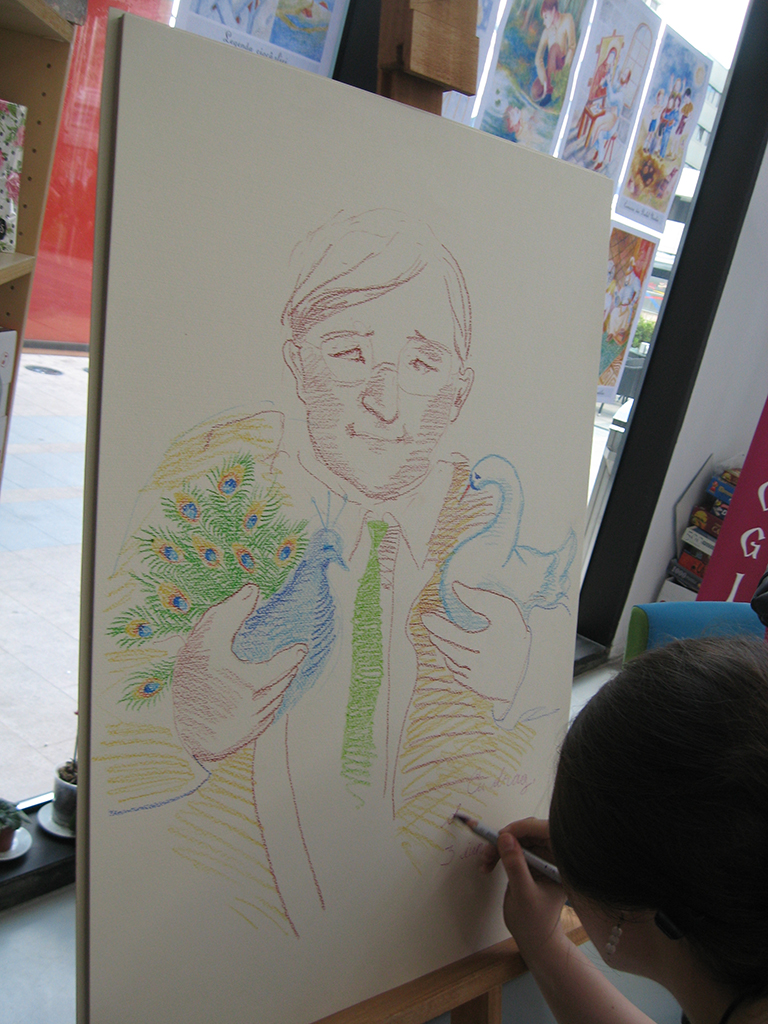 Lansarea cărţii Pasărea fericirii în cadrul evenimentului „O carte cât o întreagă aventură!“