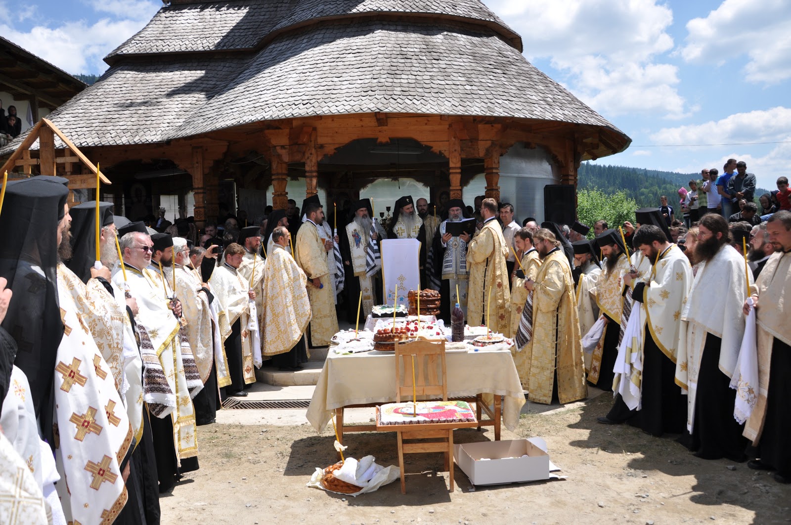 Parastas la un an de când părintele Justin Pârvu a plecat la cer