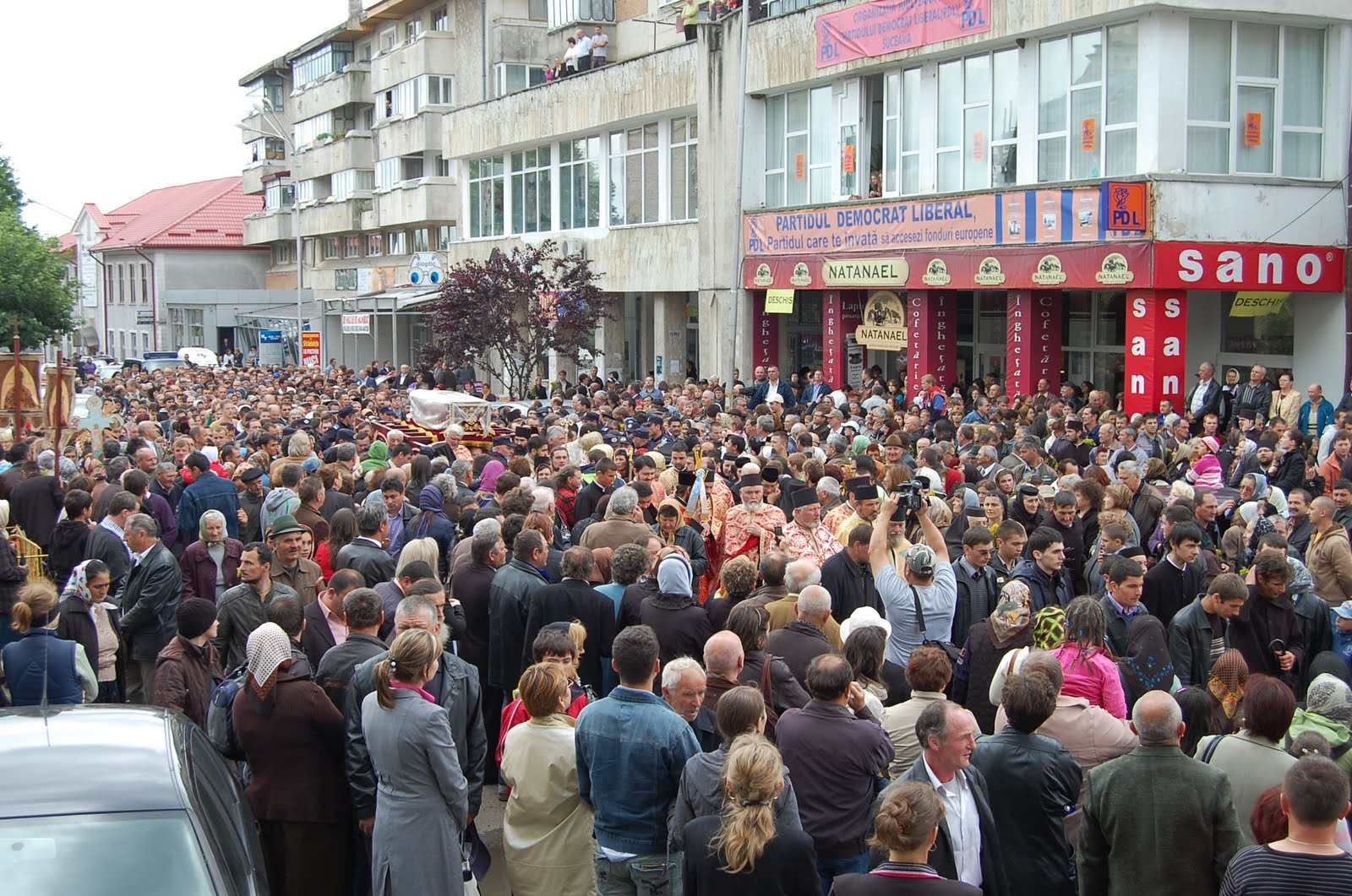 Foto: Constantin Ciofu Pelerinaj la Suceava cu moaştele Sfântului Ioan cel Nou