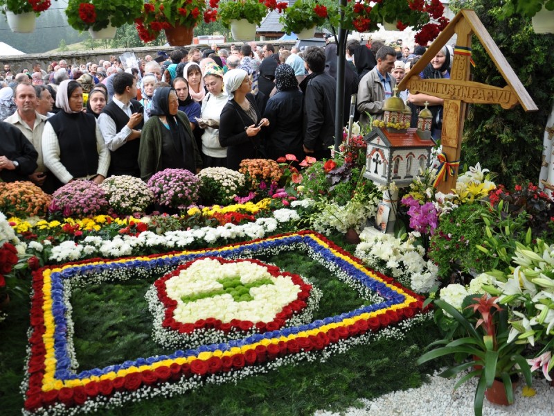 Parastas la un an de când părintele Justin Pârvu a plecat la cer