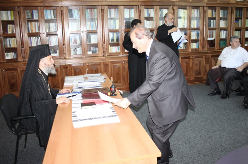 Şedinţa de constituire a Adunării Eparhiale a Arhiepiscopiei Dunării de Jos