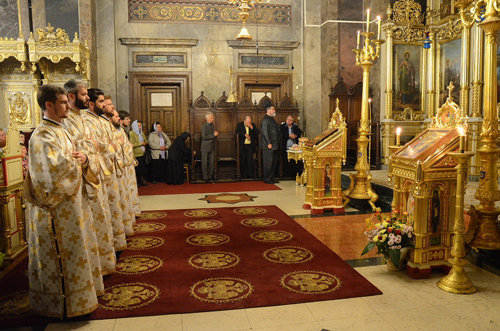 Slujbă arhierească în Catedrala mitropolitană ieşeană