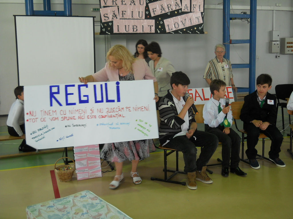 Proiectul educaţional „Vreau să fiu iubit, fără a fi lovit!“, la final