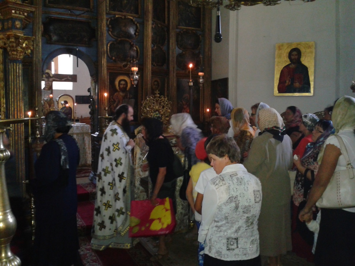 Hram la Centrul social-cultural „Sfântul Ilie“ al Mănăstirii Miclăuşeni