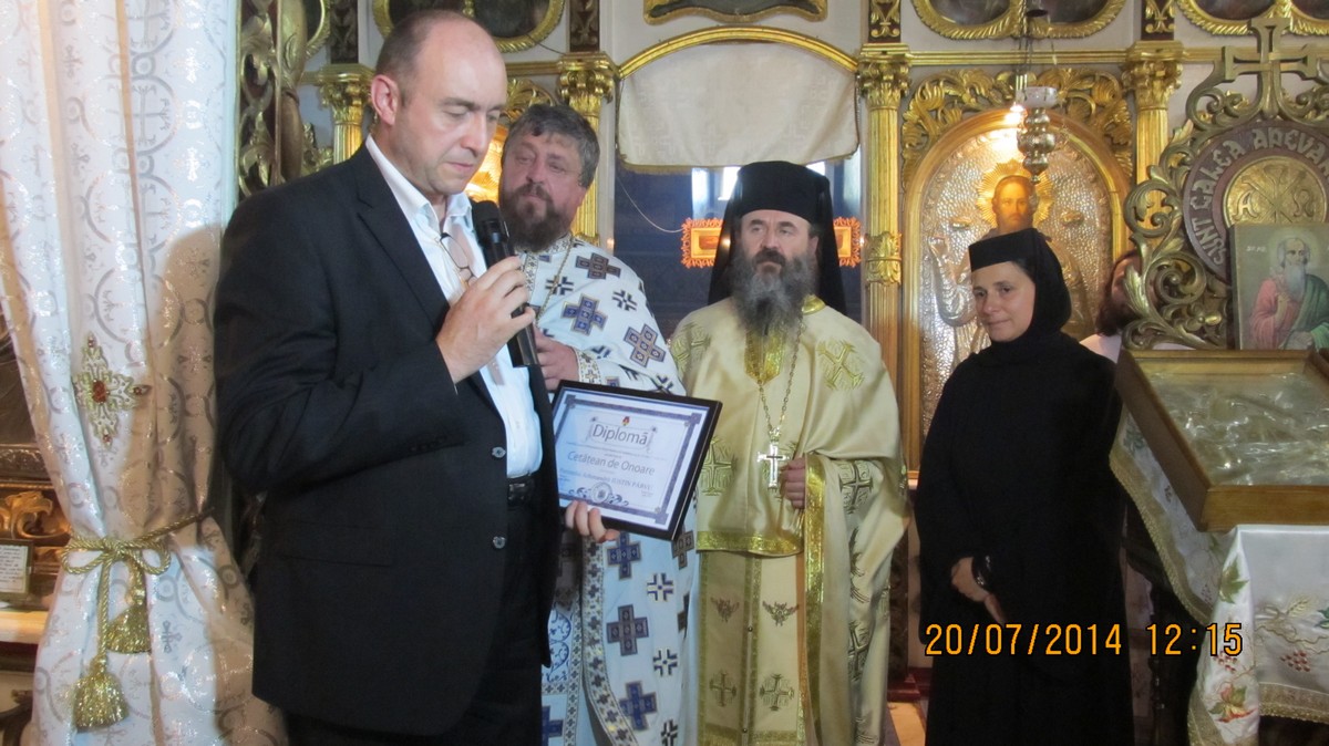 „Părintele Justin are titlul de cetăţean al Împărăţiei lui Dumnezeu“