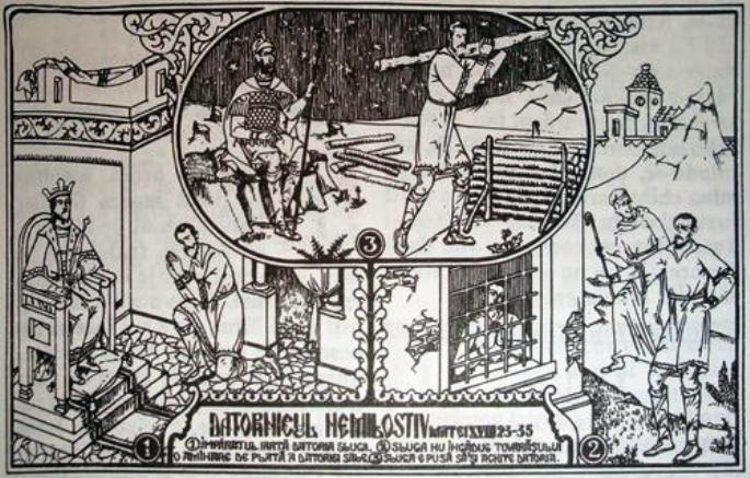 Pilda datornicului nemilostiv – Comentarii patristice