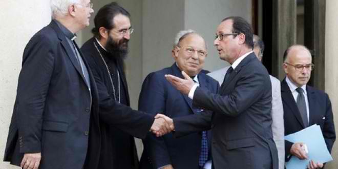 Mitropolitul Iosif al Europei Occidentale a fost primit de preşedintele Franţei