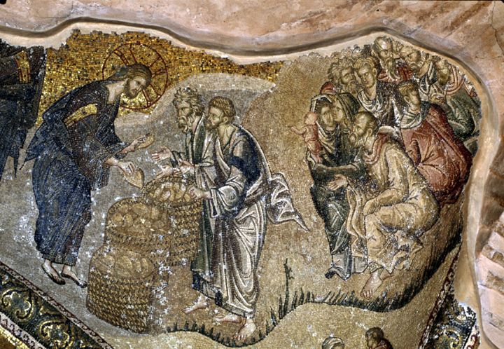 minunea înmulțirii pâinilor