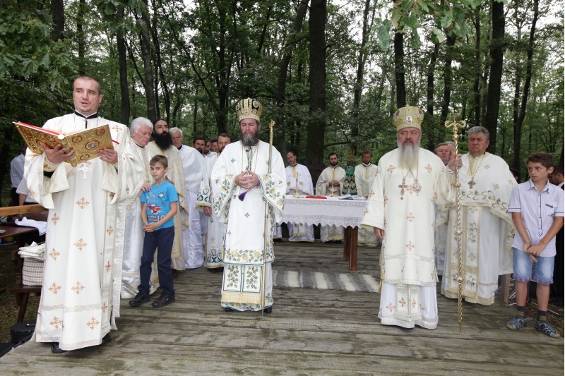 IPS Andrei la hramul mănăstirii din satul natal IPS Andrei la hramul mănăstirii din satul natal