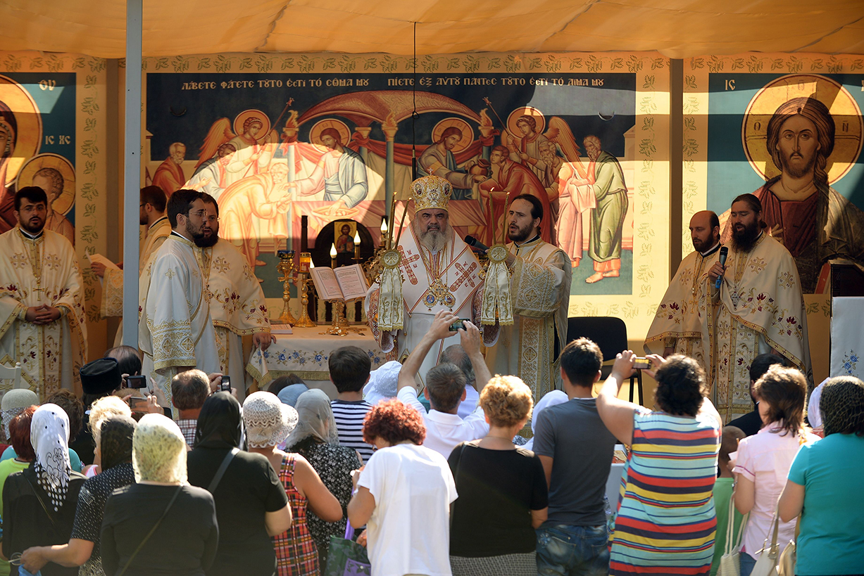 Patriarhul României la Mănăstirea Sfânta Maria din Techirghiol