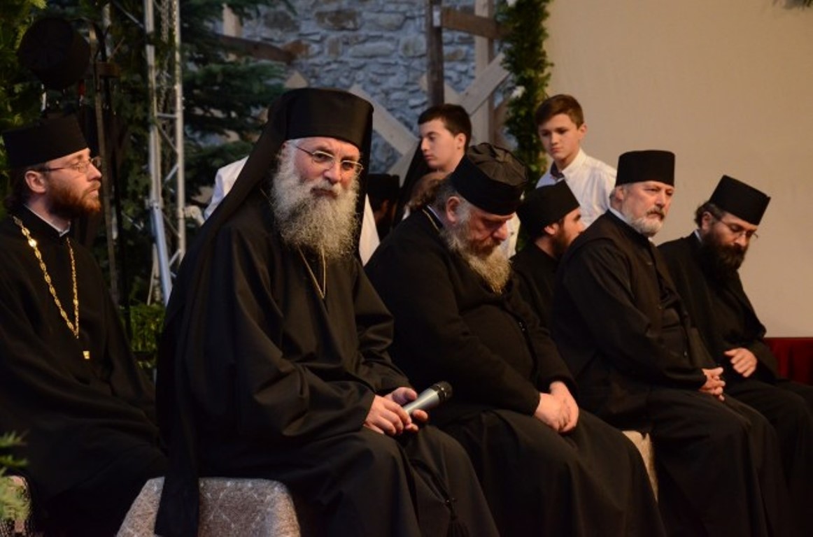 Slujba Privegherii în cinstea Sfântului Voievod Ștefan cel Mare, la Mănăstirea Putna