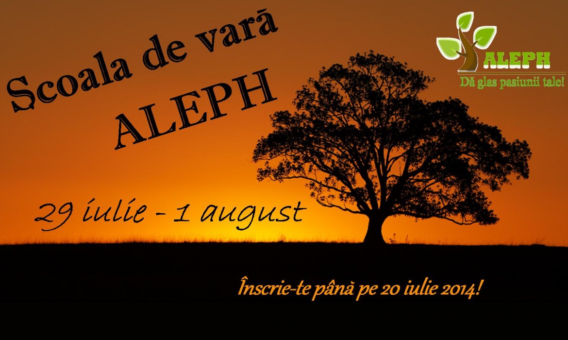 Şcoală de vară Aleph, la Miclăuşeni