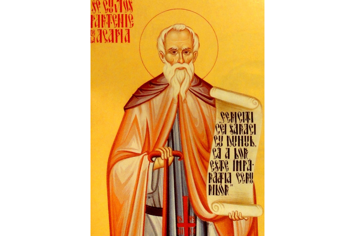 Sfântul Cuvios Partenie de la Agapia (+ 1660) Sfântul Cuvios Partenie de la Agapia (+ 1660)