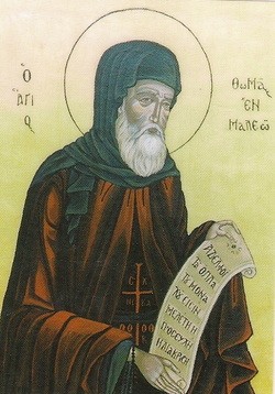 Canon de rugăciune către Sfântul Cuvios Toma din Maleon