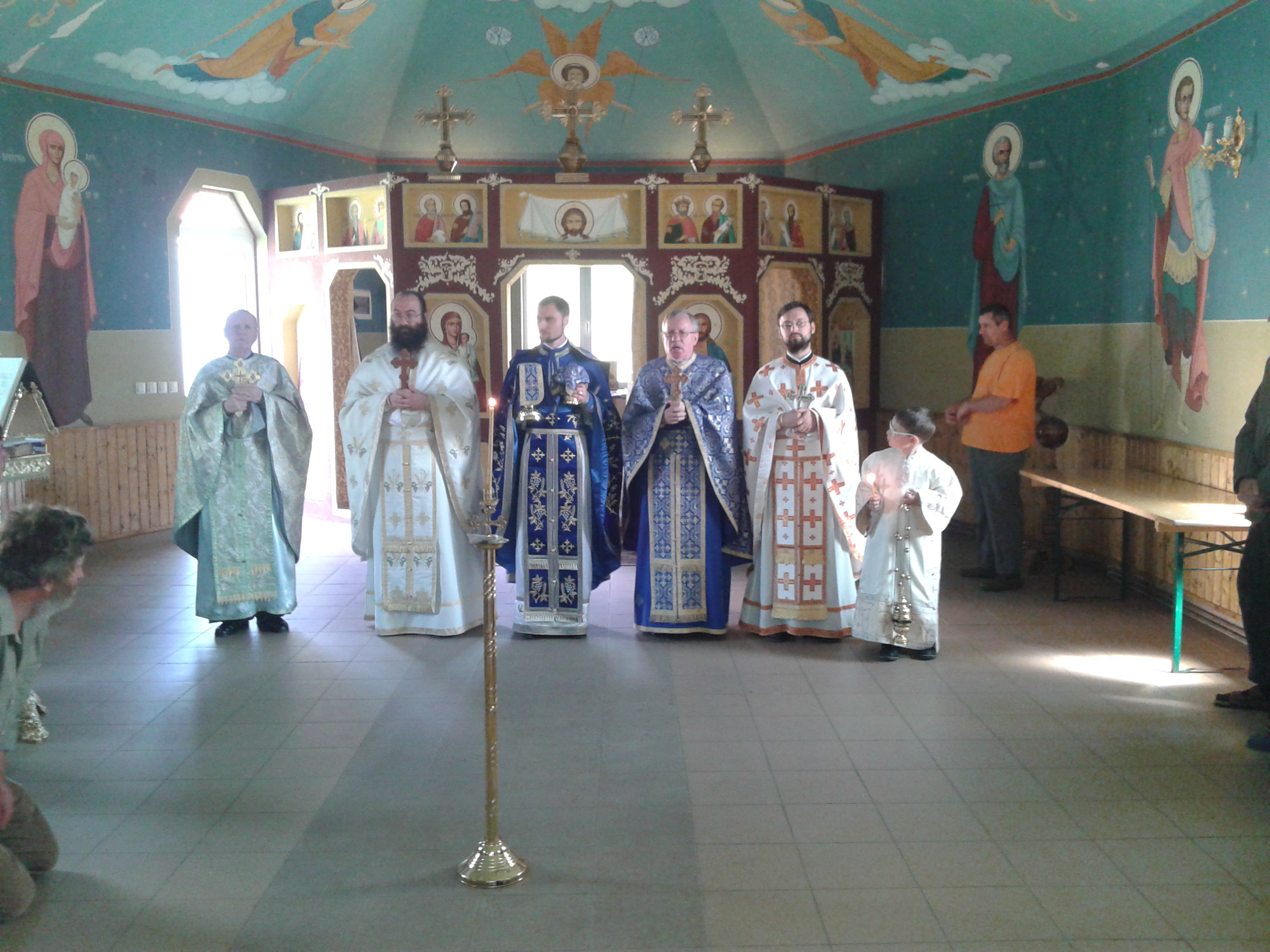 Aşezământul de la Hârja şi-a cinstit ocrotitorul