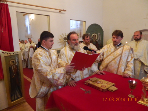 Sfinţire de biserică în Parohia Dănceni, Protopopiatul Sascut