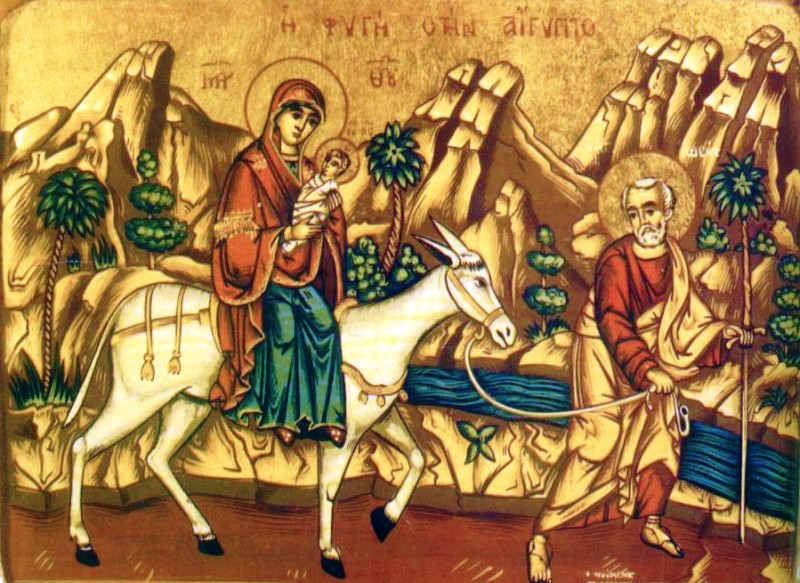 Fuga în Egipt – Comentarii Patristice