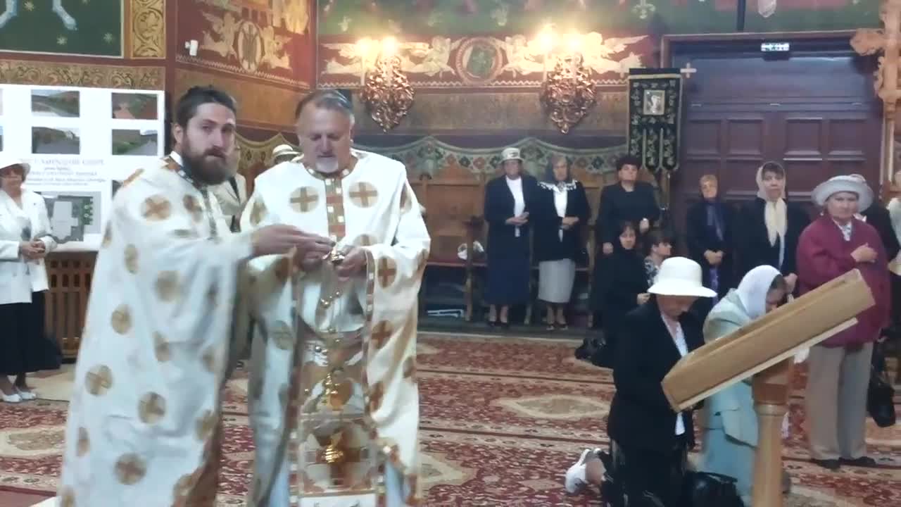 Primirea Sfintelor Moaște ale Cuviosului Iosif Isihastul în Catedrala Ortodoxă din Sfântu Gheorghe