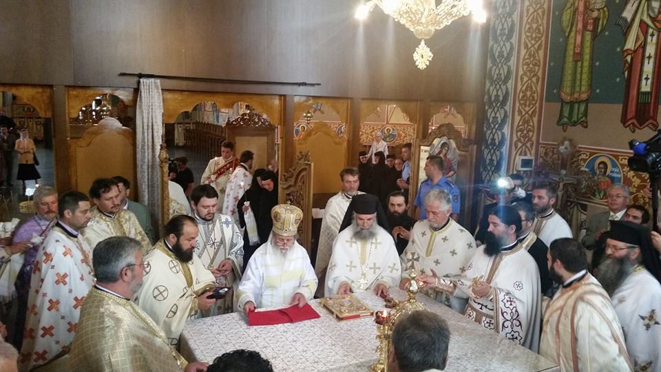 Biserica cu hramurile „Naşterea Maicii Domnului“ şi „Sfântul Mare Mucenic Procopie“ din Milişăuţi, resfinţită de IPS Arhiepiscop Pimen