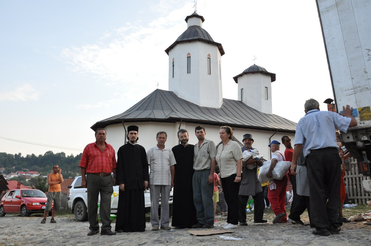 Solidaritate şi filantropie pentru sinistraţii din Vaideeni