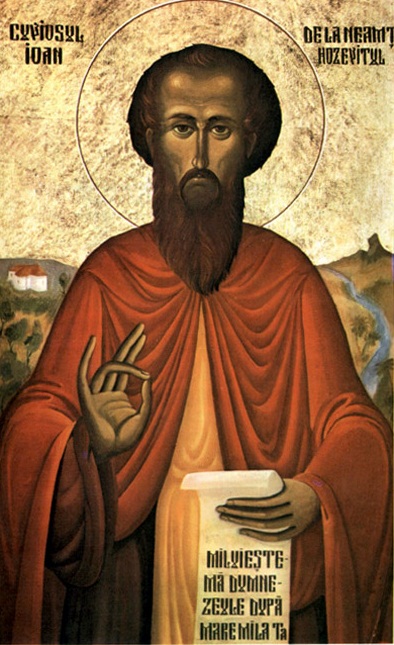 Nevoinţele Sfântului Ioan Iacob din peştera Sfânta Ana Nevoinţele Sfântului Ioan Iacob din peştera Sfânta Ana
