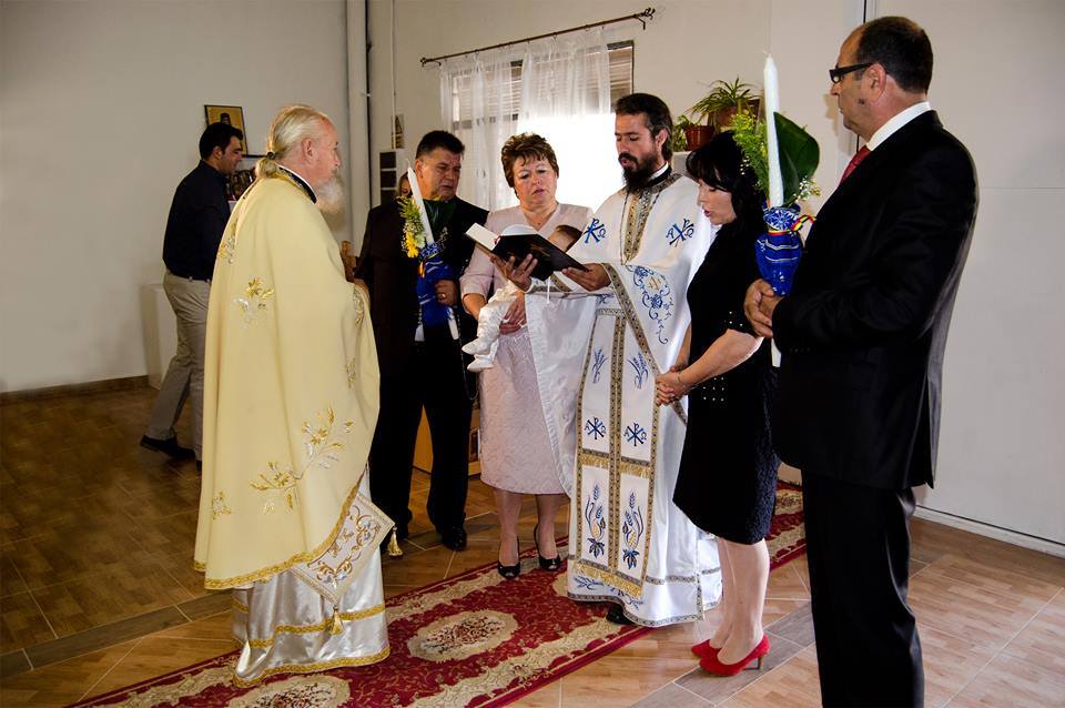 Slujire arhierească și Taina Sfântului Botez la Villarrobledo