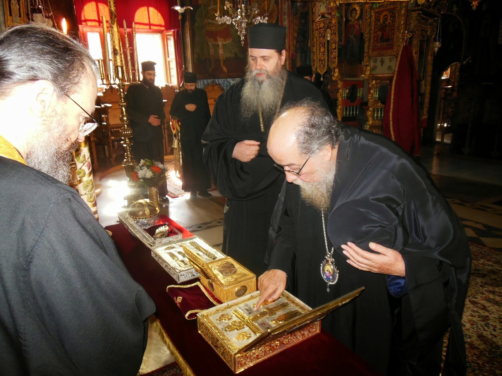 Lemnul Sfintei Cruci de la Mănăstirea Xiropotamu – Athos