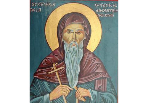 Viața Cuviosului Onufrie de la Sihăstria Voronei